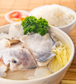 White Pomfret Soup